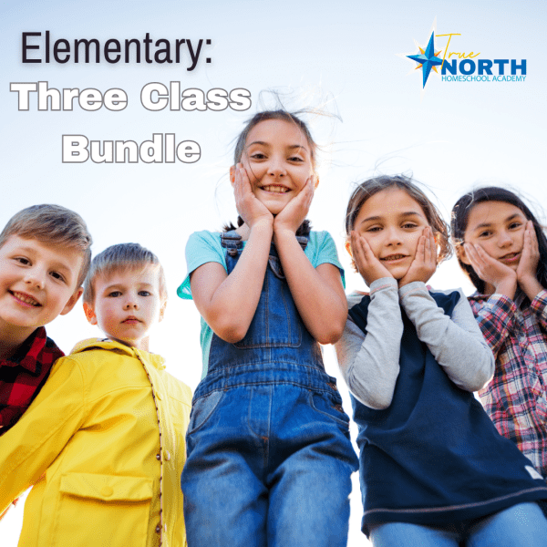 Elementary three class bundle for online homeschool classes