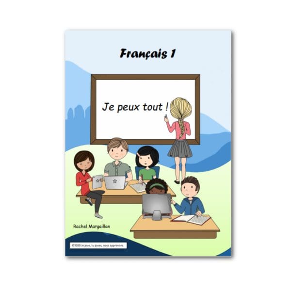 Product image for French level 1 ebook curriculum for online class
