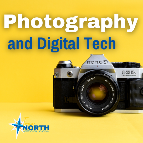 Photography and digital tech online class for homeschoolers