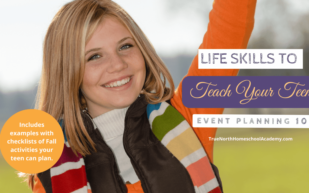 Life Skills Planning with teens checklist